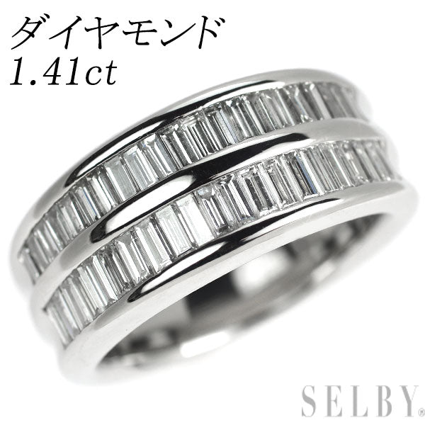 Pt900 ダイヤモンド リング 1.41ct
