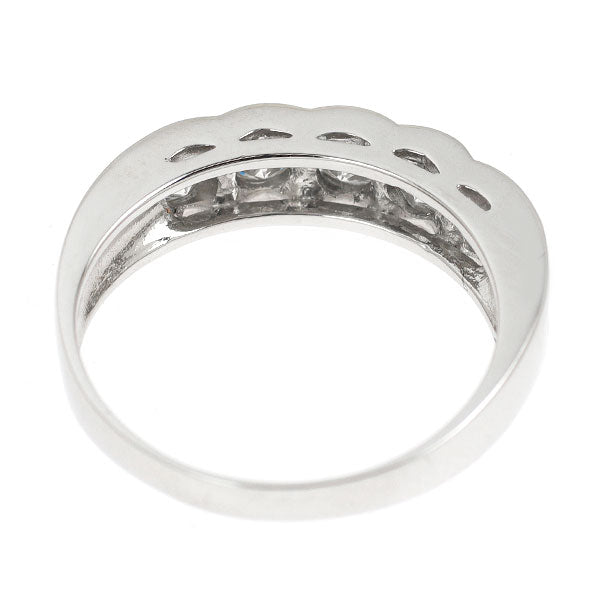 Pt900 ダイヤモンド リング 1.122ct 一文字