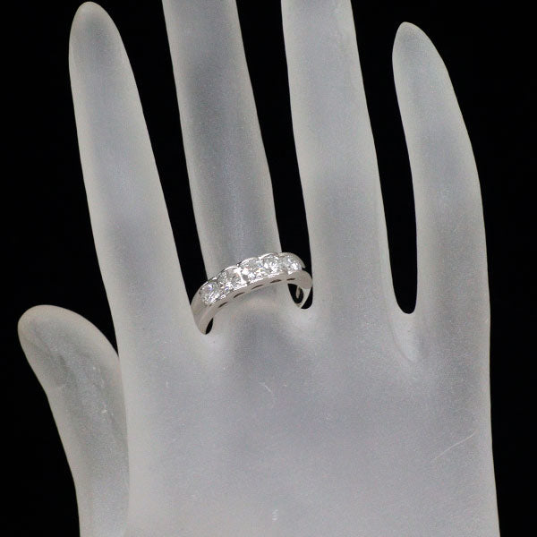 Pt900 ダイヤモンド リング 1.122ct 一文字