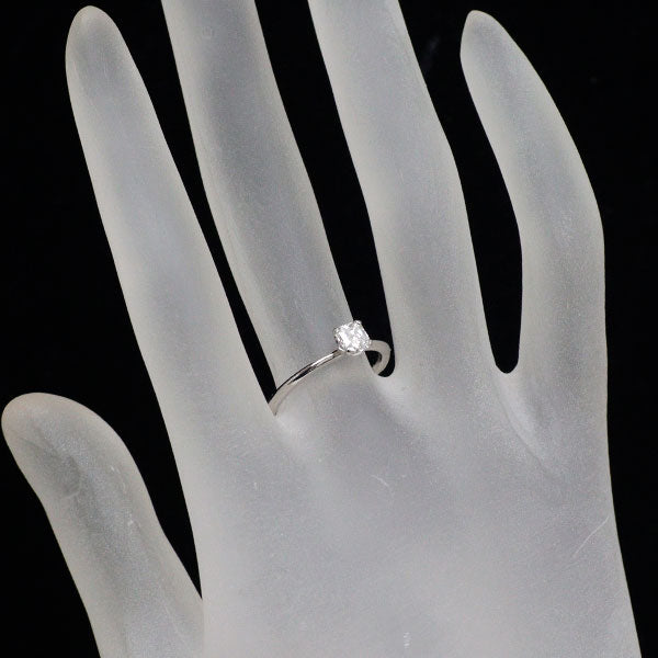 ティファニー Pt950 ダイヤモンド リング 0.37ct トゥルー