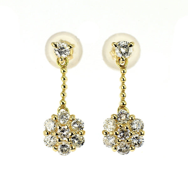 K18YG ダイヤモンド ピアス 1.00ct
