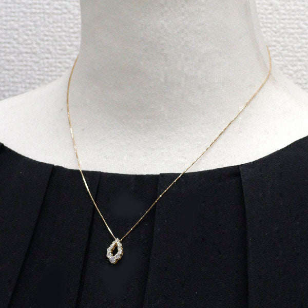 K18YG ダイヤモンド ペンダントネックレス 0.51ct
