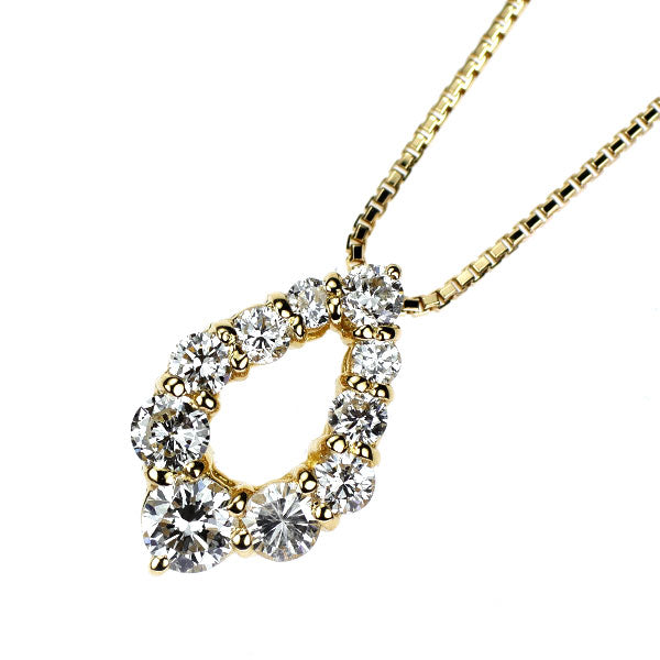 K18YG ダイヤモンド ペンダントネックレス 0.51ct