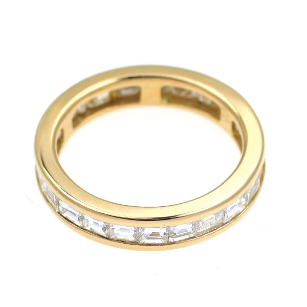 K18YG ダイヤモンド リング 1.90ct フルエタニティ