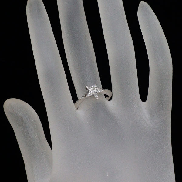 Pt900 ダイヤモンド リング 0.30ct スター 星
