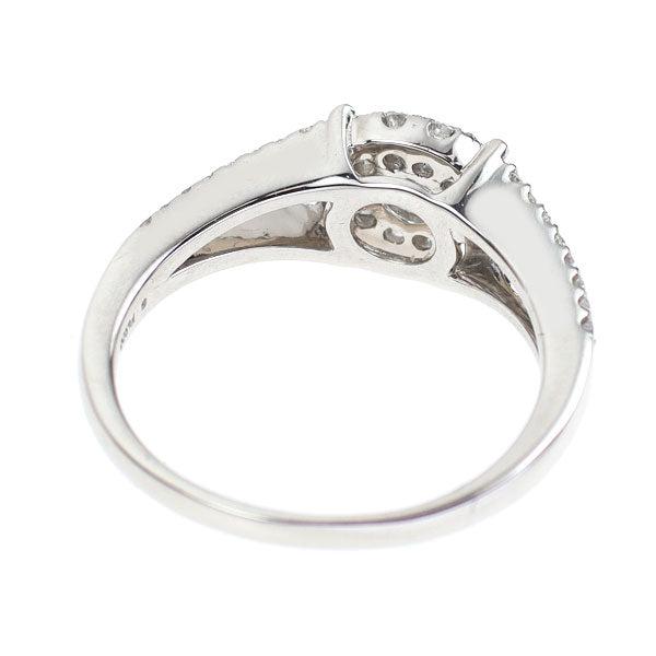 Pt900 ダイヤモンド リング 0.25ct D0.34ct