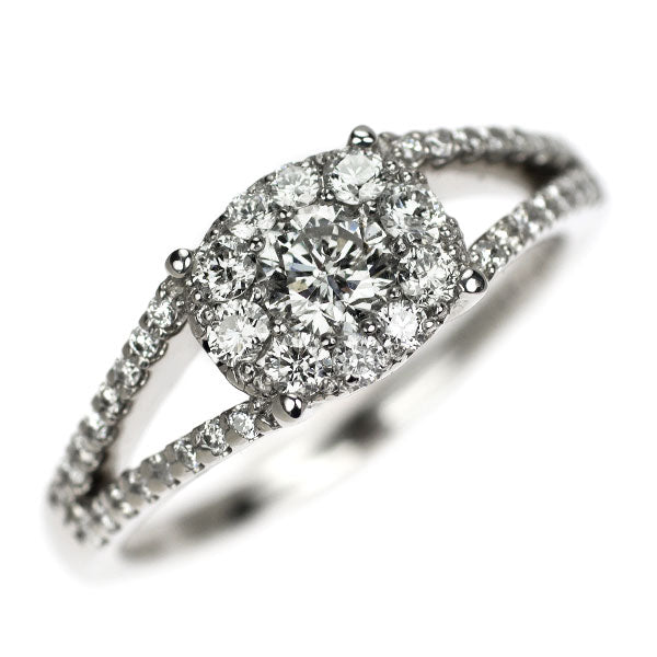 Pt900 ダイヤモンド リング 0.25ct D0.34ct — セルビーオンラインストア