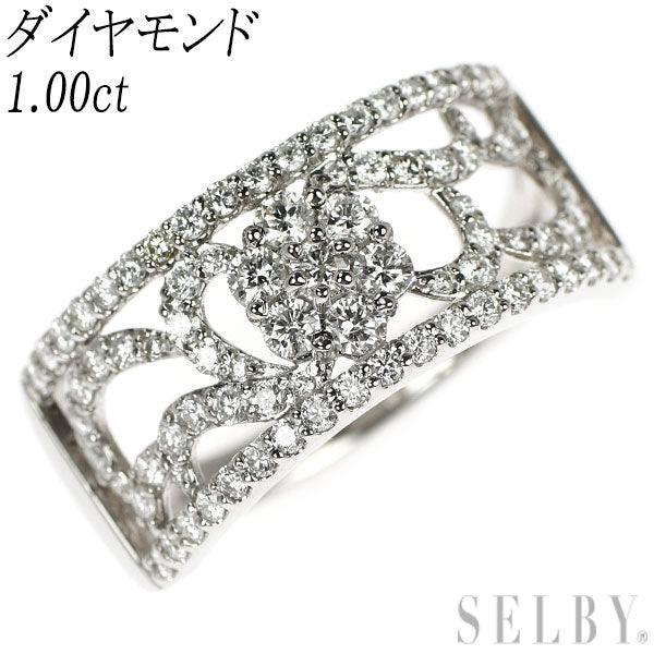 Pt900 ダイヤモンド リング 1.00ct