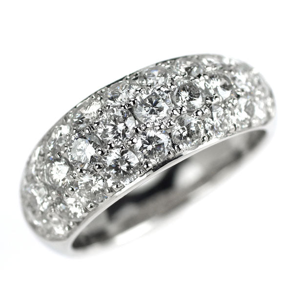 Pt900 ダイヤモンド リング 2.00ct パヴェ