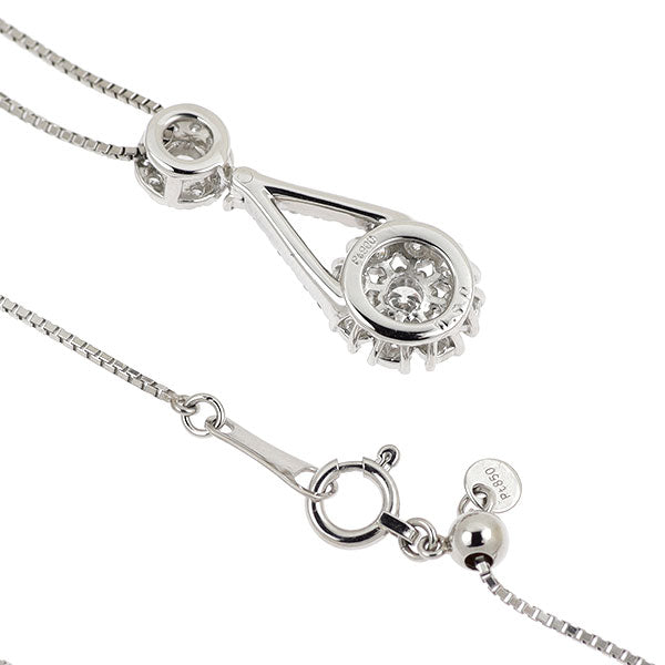 pt850 ダイヤモンド　シルバー　ネックレス Pt950／Pt850 ダイヤモンドネックレス | WISH UPON A STAR