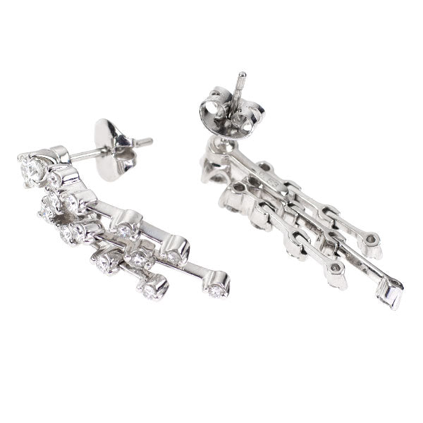 Pt900 ダイヤモンド ピアス 1.06ct