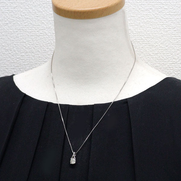 Pt900/Pt850 ダイヤモンド ペンダントネックレス 1.179ct VLY SI2 3EXHC