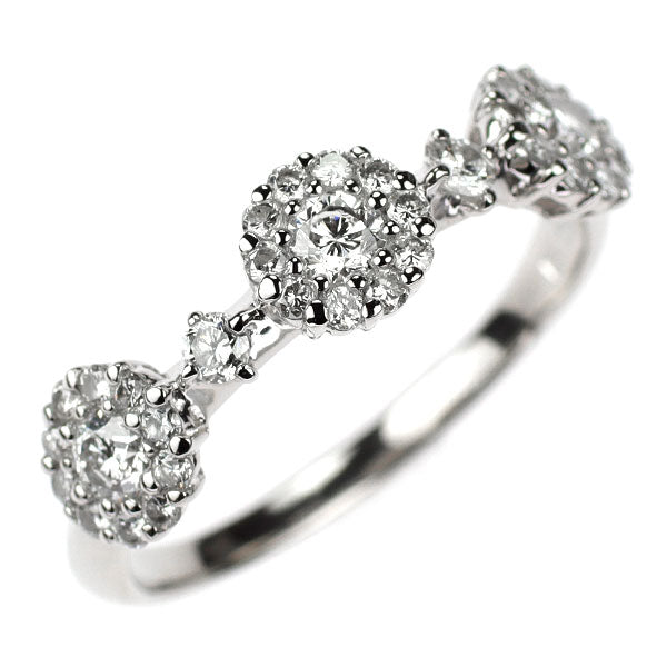 セイコー Pt900 ダイヤモンド リング 0.52ct