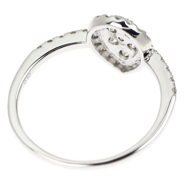 K18WG ダイヤモンド リング 0.52ct
