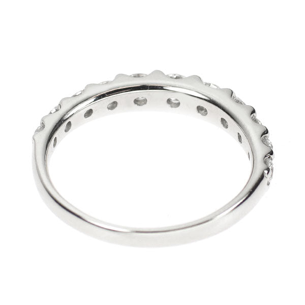 pt900 ダイヤモンドハーフエタニティリング Pt900 0.85ct 天然 ダイヤモンド ハーフ エタニティ リング
