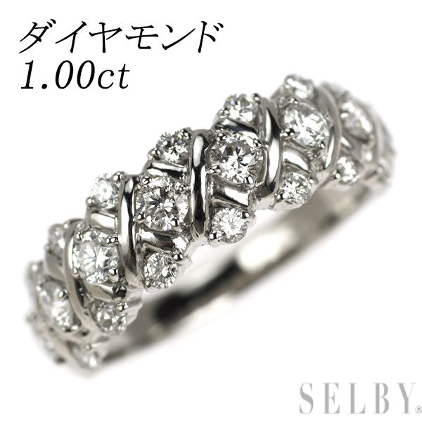 Pt900 ダイヤモンド リング 1.00ct