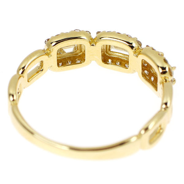 K18YG ダイヤモンド リング 0.50ct