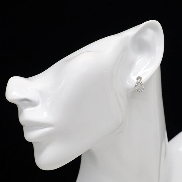 Pt900 ダイヤモンド ピアス 0.42ct