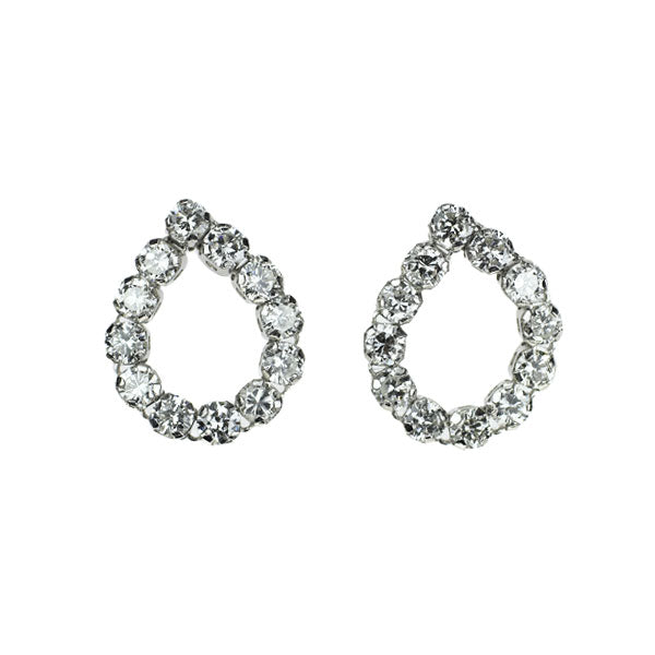 pt900 ダイヤモンドピアス Pt900 ダイヤモンド ピアス 0.42ct — セルビーオンラインストア