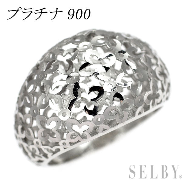 Pt900 デザイン リング