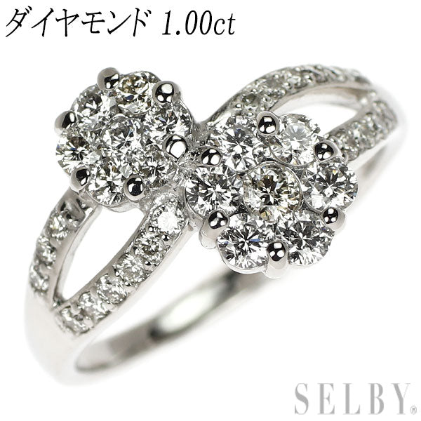 Pt900 ダイヤモンド リング 1.00ct