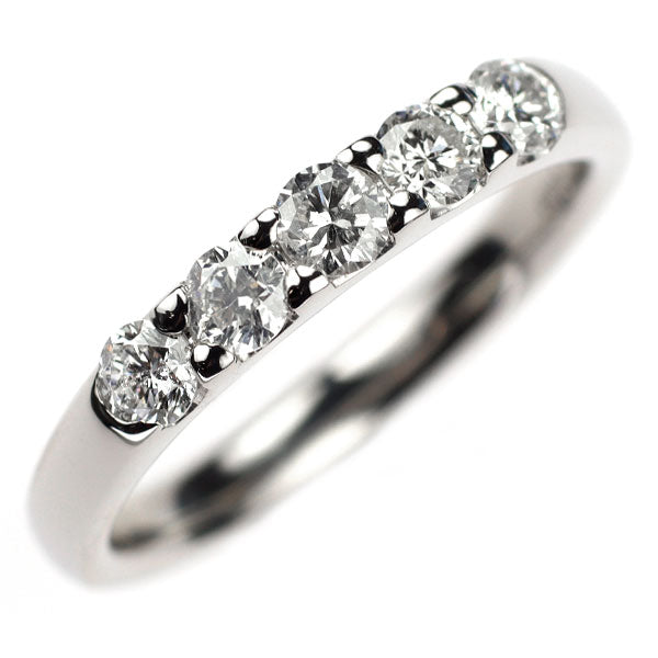 Pt900 ダイヤモンド リング 0.50ct 一文字