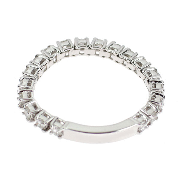 K18WG ダイヤモンド リング 0.50ct セミエタニティ