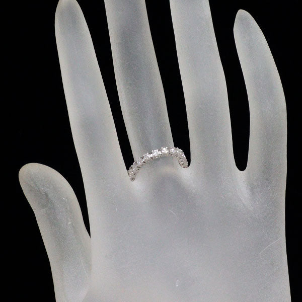 K18WG ダイヤモンド リング 0.50ct セミエタニティ