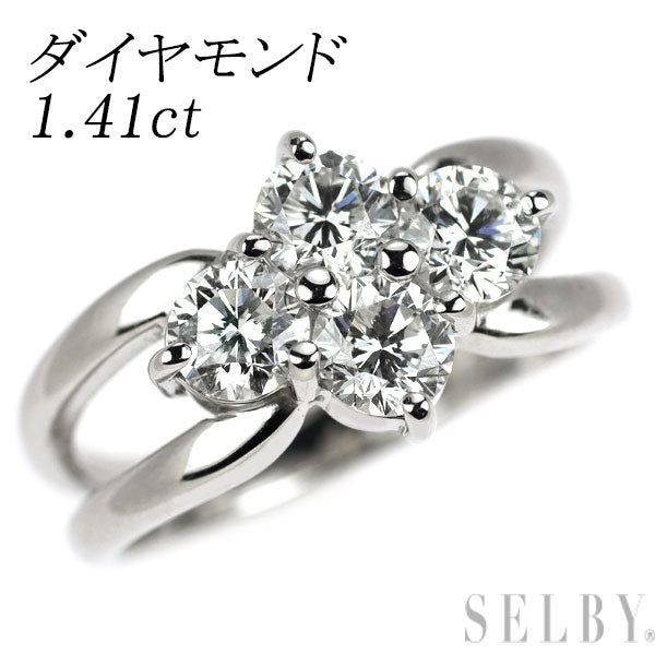 Pt900 ダイヤモンド リング 1.41ct