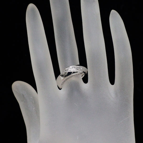 K18WG ダイヤモンド リング 0.54ct