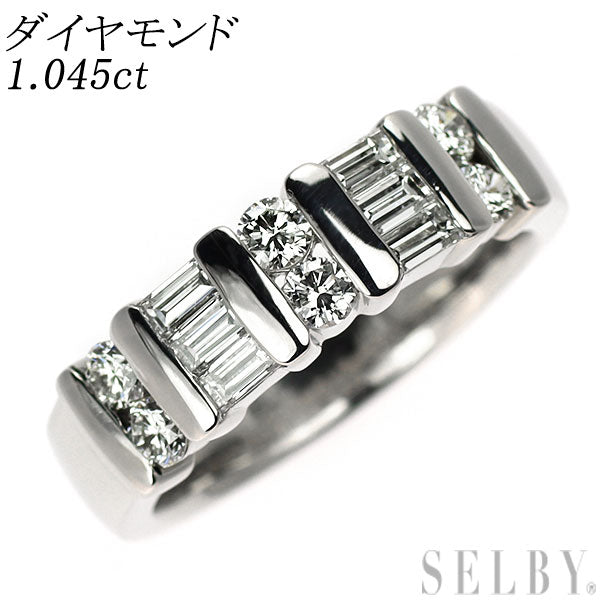 Pt900 ダイヤモンド リング 1.045ct