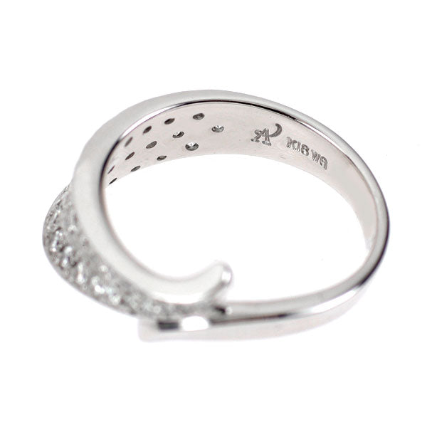 アスプレンディ K18WG ダイヤモンド リング 0.60ct パヴェ