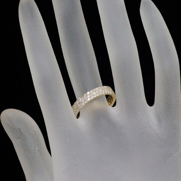 K18YG ダイヤモンド リング 1.75ct パヴェ フルエタニティ — セルビー