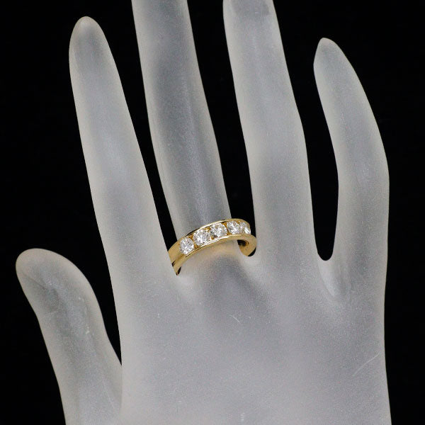 K18YG ダイヤモンド リング 1.01ct 一文字