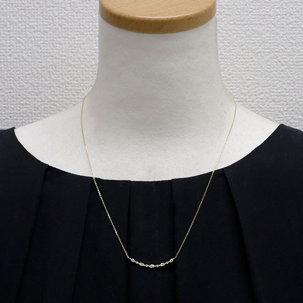 K18YG ダイヤモンド ペンダントネックレス 0.50ct