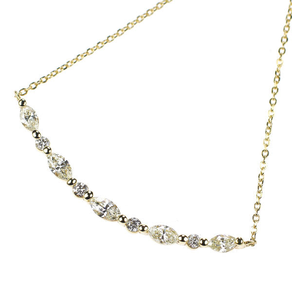 K18YG ダイヤモンド ペンダントネックレス 0.50ct