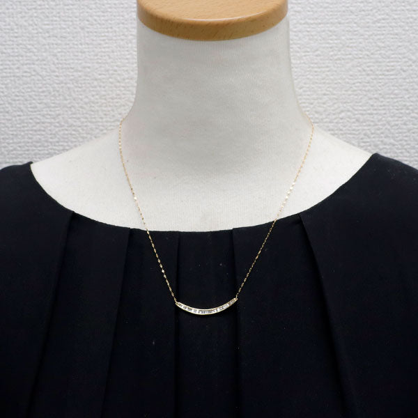 K18YG ダイヤモンド ペンダントネックレス 0.25ct