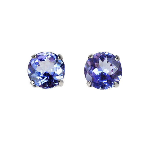 Pt900 タンザナイト ピアス 0.80ct