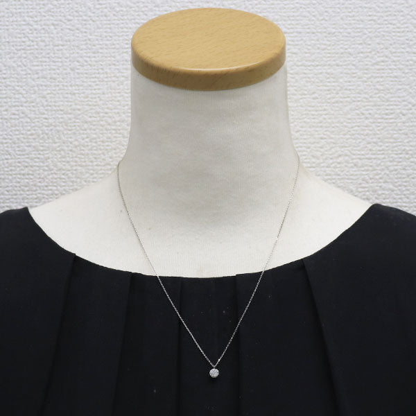新品 Pt900/ Pt850 ダイヤモンド ペンダントネックレス 0.457ct H SI2 3EX Heart 【エスコレ】