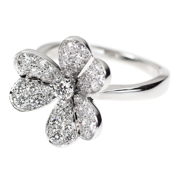 ヴァンクリーフ＆アーペル K18WG ダイヤモンド リング フリヴォル 49号 《セルビー銀座店》【中古】