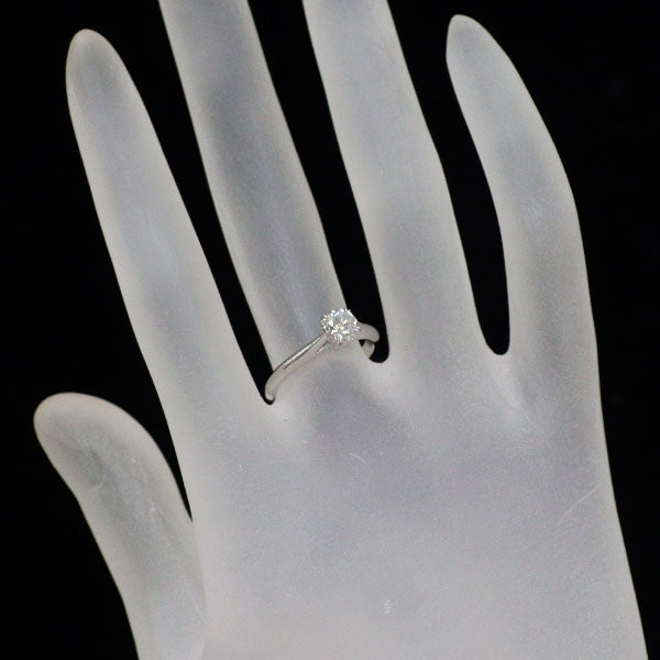 ハリーウィンストン Pt950 ダイヤモンド リング 0.50ct E VVS1 EX ソリティア