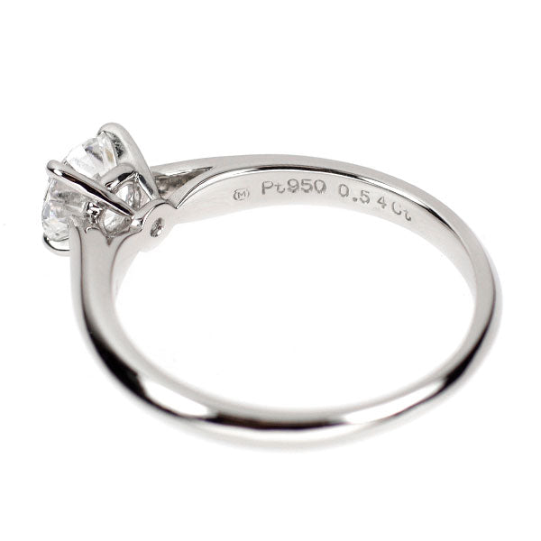 ミキモト Pt950 ダイヤモンド リング 0.54ct