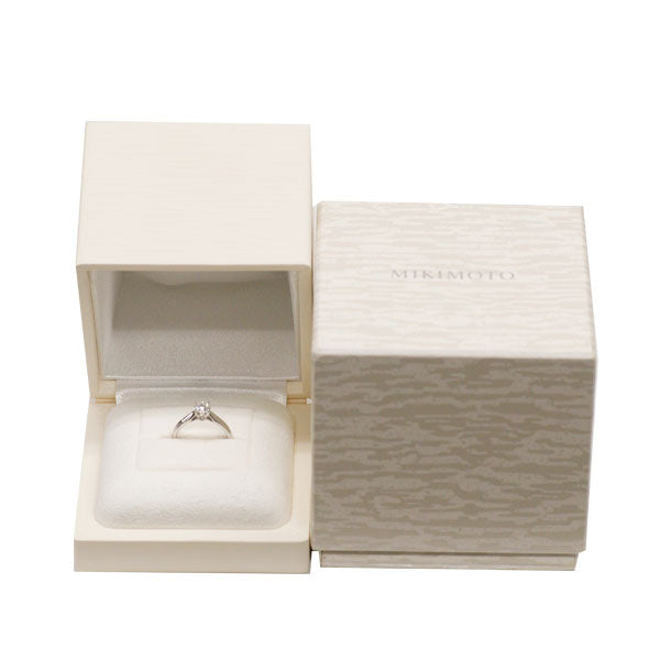 ミキモト Pt950 ダイヤモンド リング 0.54ct