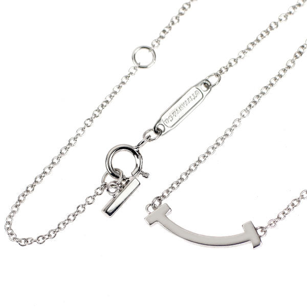 ティファニー K18WG ブルートパーズ ペンダントネックレス T