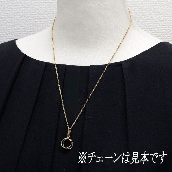カルティエ K18YG/WG チャーム ラブミー