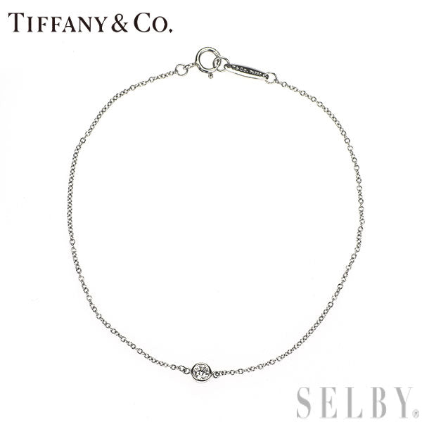 ティファニー Pt950 ダイヤモンド ブレスレット バイザヤード