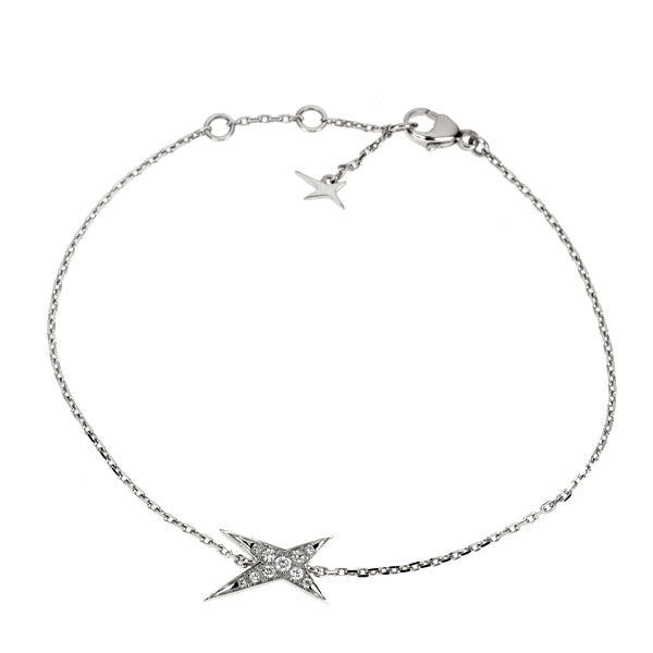 モーブッサン K18WG ダイヤモンド ブレスレット エトワール 星 スター