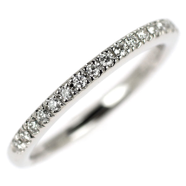 ミキモト Pt950 ダイヤモンド リング 0.12ct ハーフエタニティ