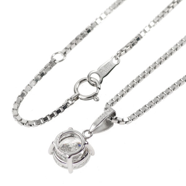 Pt900/ Pt850 ダイヤモンド ペンダントネックレス 2.056ct I I1 G