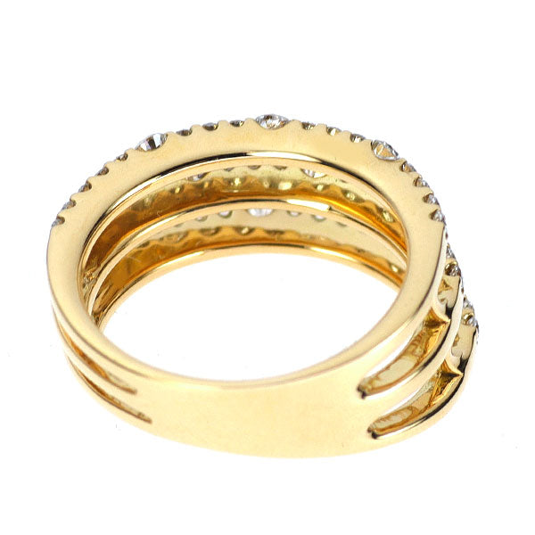 K18YG ダイヤモンド リング 0.80ct